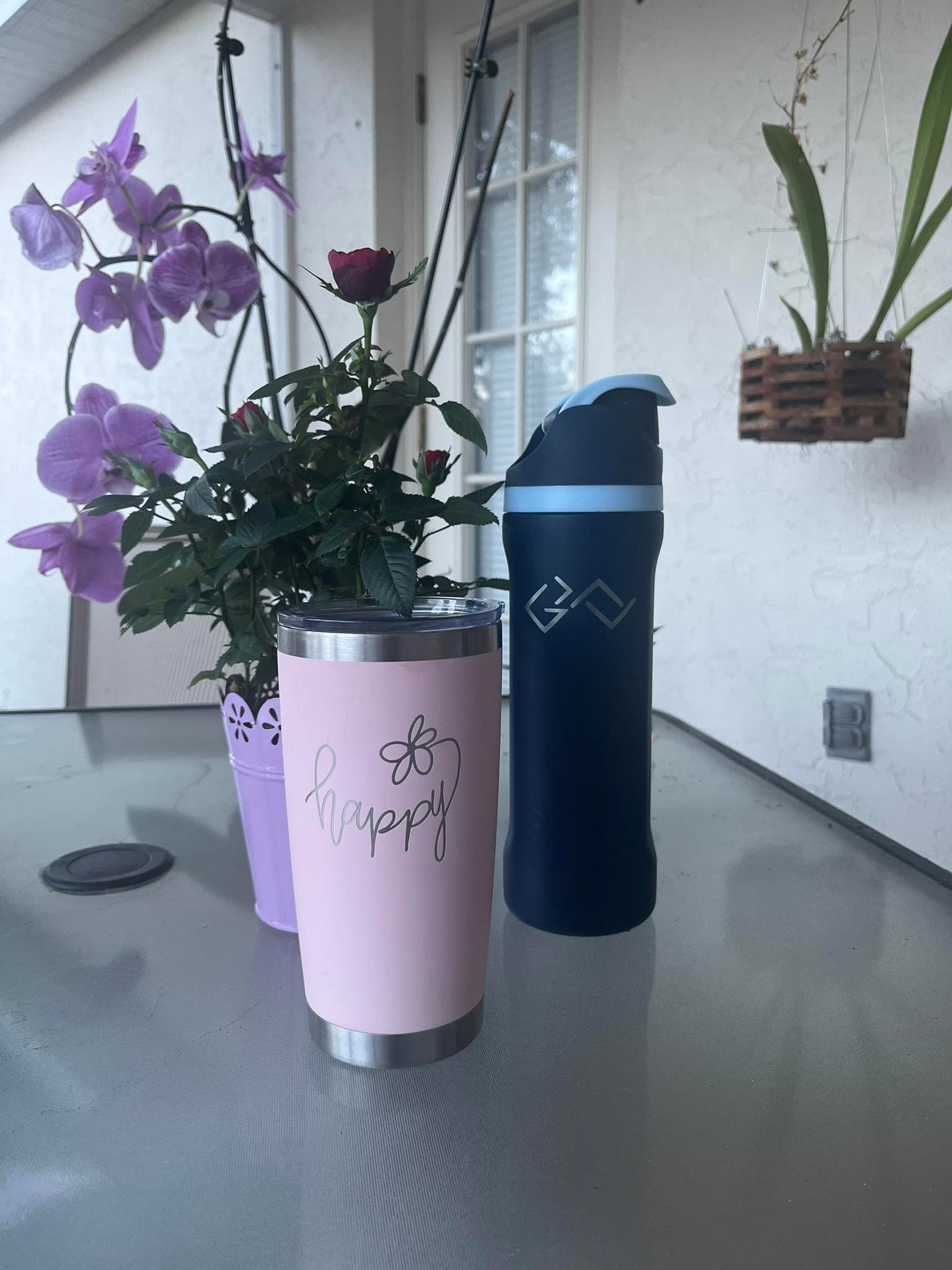 Cups that keep your drinks hot or cold for hours? Win.
Cups you can personalize with your own design? Big win.
Perfect for gifts — or keeping for yourself — these custom cups and drink bottles are priced just right.
#mayjbloom #radiantblooms #bloomwiththeresa