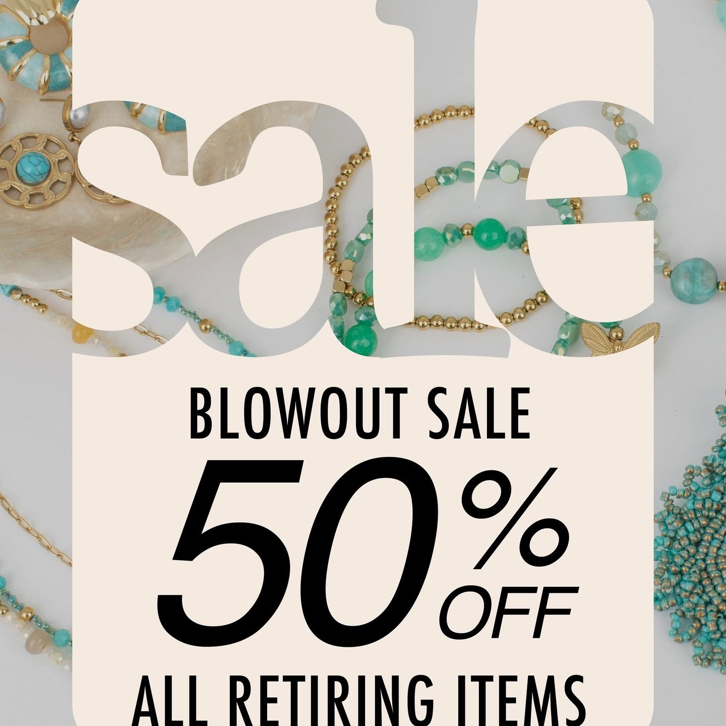 Started this morning! These deals do just that "Blow out!" So dive in quickly and see if there is anything you were waiting for that went 50% off so you don't miss your opportunity to get it. Also, don't leave it sitting in your cart because it doesn't get held. Grab the pieces you want and finish the sale. Have fun! 
Asl always: link in bio