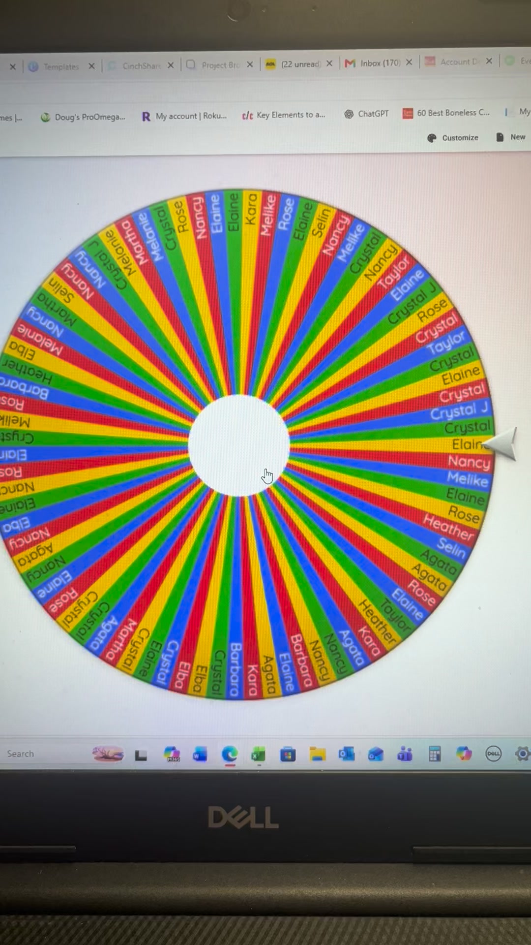 Congratulations to our winner: Kara Johnson!!! I’ll give you a quick call.