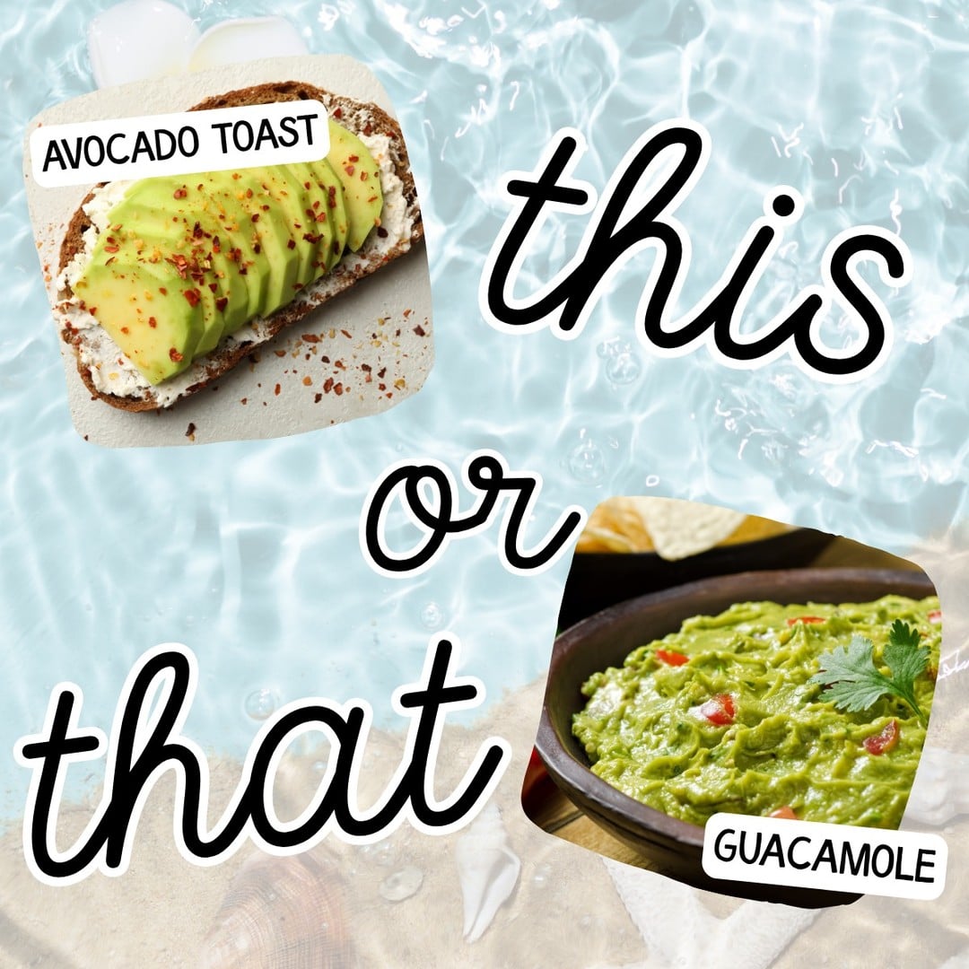 Happy National Avocado Day! 🥑
Avocado Toast 🥑 or Guacamole 🥑? Which one are you choosing?