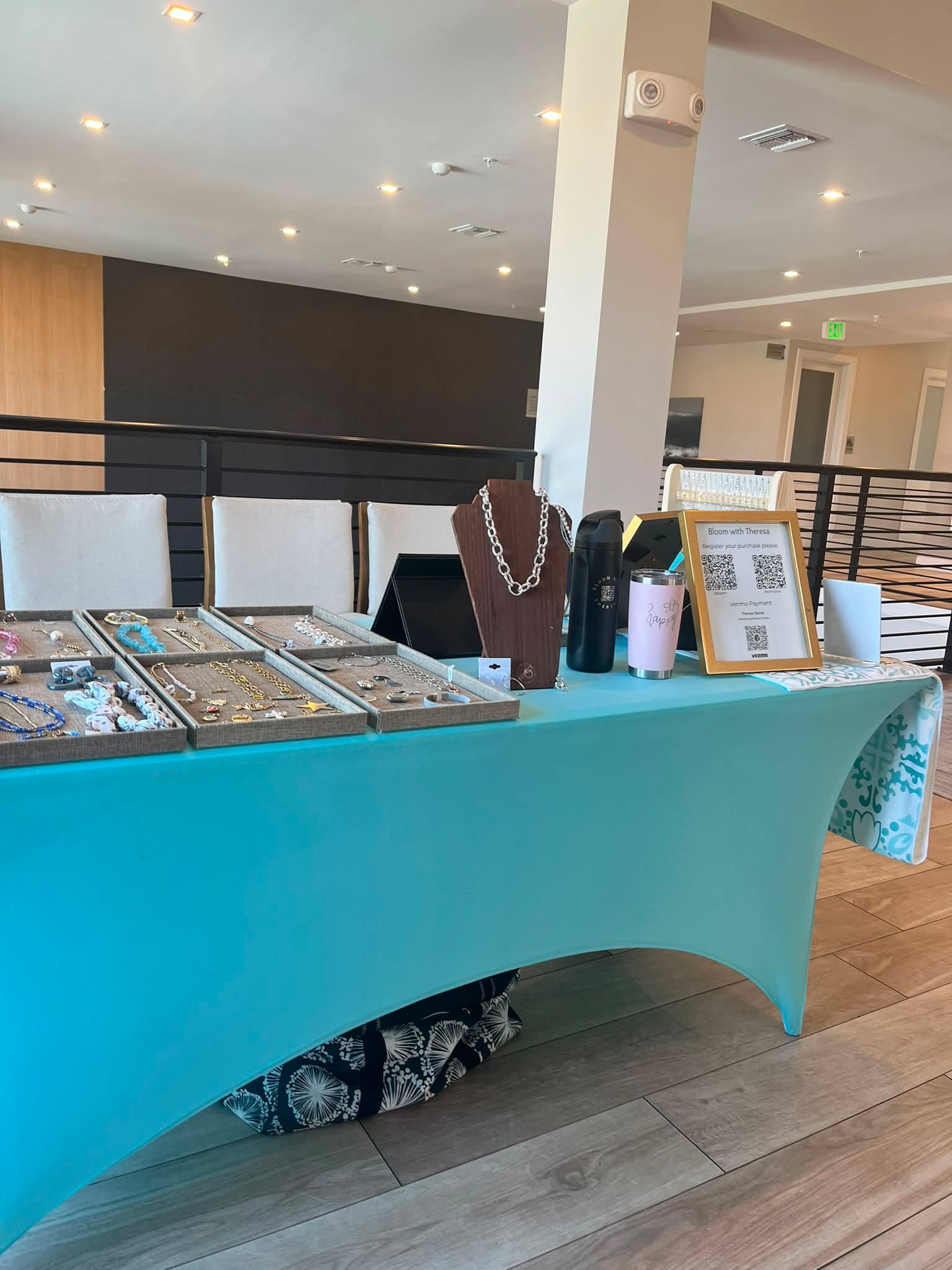 I’m at The Concord with my jewelry today! 
If you’re nearby I’m sure they would let you come up to the second floor to see me. There is a baby shower starting at 1. Maybe bring a pack of diapers and you’ll slip right in. lol. 11-2